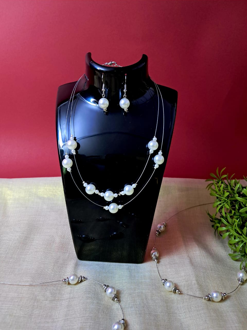 Handmade silver Invisible Chain