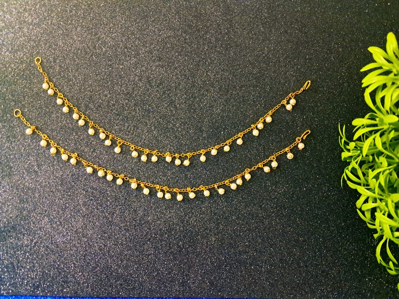 Handmade Pearl Anklet