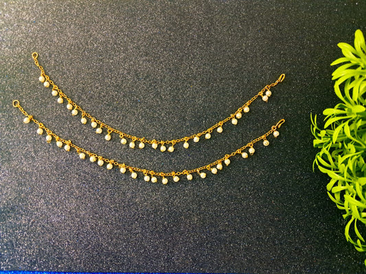 Handmade Pearl Anklet